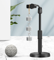 Vente en gros Support de téléphone portable Smart Home pour tablette, support de bureau, rotation à 360 ° pour la diffusion en direct, base ronde pour vidéo