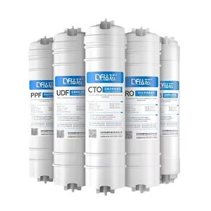 Cartouche de filtre à eau à 5 étapes pour perceuse à noyau, 10 pouces, PPF, UDF, CTO, membrane RO pour système de purification - Product Image 1