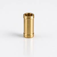 Cilindro de microsonda de resorte de latón torneado por CNC suizo personalizado para sondas de resorte y ensamblajes de interfaces de prueba
