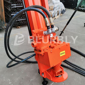 מקדחת סלע פנאומטית ניידת קטנה וזולה מדגם HQD70, מקדחת סיבובית פשוטה לכריית זהב - Product Image 2