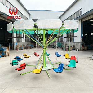Silla Voladora Giratoria Eléctrica para Niños de 12 Plazas, Atracción de Diversión para Parques de Atracciones al Aire Libre - Product Image 3