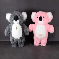 Costume de mascotte koala sur mesure de taille réelle, fabriqué en Chine, pour fêtes, spectacles, cérémonies d'ouverture.
