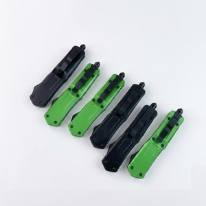 Cuchillo de Camping Micro Tech Dragon III Edición Aluminio, Herramienta EDC de Bolsillo de Alta Calidad, Acero Inoxidable, Mango de Aluminio OEM - Product Image 2