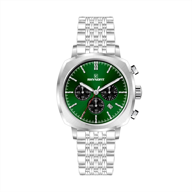 New Design Luxury Business Men Quartz Chronograph Movement Stainless Steel Watch Top Brand Sapphire Glass Men Watches
