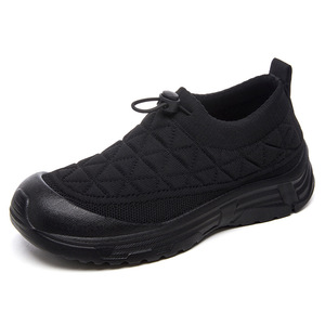 Sandales monobloc tendance mode été 2026 en tricot respirant, style chaussette-chaussure, pour l'export. - Product Image 4