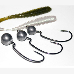 ตะขอเบ็ดตกปลาแบบมีตะกั่ว น้ำหนัก 3.5 กรัม 5 กรัม 7 กรัม 10 กรัม สำหรับตกปลาแบส ตกปลาในน้ำจืด อุปกรณ์ตกปลา ตะขอแข็งแรง - Product Image 1