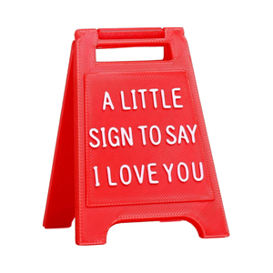 Mini segno regalo di anniversario di san valentino romantico ti amo firmare grazioso regalo di compleanno di natale per moglie - Product Image 1