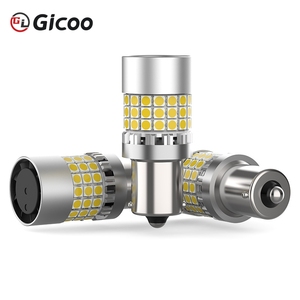 Ampoule LED P21W T20 1156 Rouge 1157 3030 45SMD 60W P21/5W 7440 7443 BA15S BAY15D Feu Stop de Recul Clignotant de Voiture - Product Image 3