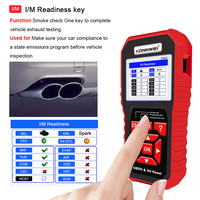 Escáner Automotriz KONNWEI KW851, Dispositivo de Reinicio de Luz de Servicio de Aceite, Herramienta de Diagnóstico OBD2 de 12V, Garantía de 12 Meses para Autos Universales