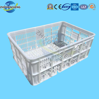 Plateaux à pâtes en plastique pliables brevetés conception peu profonde en maille pour un séchage efficace boîtes de rangement empilables 40% gain de temps