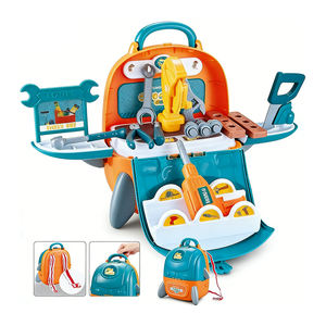 Hands Builder <b>Tool</b> Set Plastic Workbench <b>Toolbox</b> Engineer Toy Drill Construction Pretend Play Learning Activity Garden <b>Tool</b> - Product Image 4