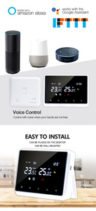 2025 Tuya Smart Life WiFi Termostato Aire acondicionado integrado Calefacción por suelo radiante 2 en 1 Panel de control central para hogar inteligente - Product Image 4