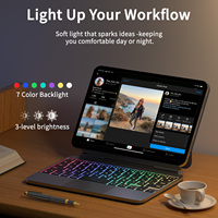 Funda con Teclado Ultrafina con Certificación CE, Diseño Ligero y Portátil, Larga Duración de Batería, Compatible con OEM/ODM para iPad Mini 6/7