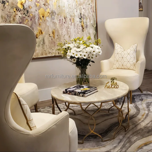 Ghế phòng khách sang trọng, chất liệu nhung, lưng cao, kiểu dáng hiện đại, khuyến mãi nóng dành cho nhà ở và khách sạn - Product Image 6