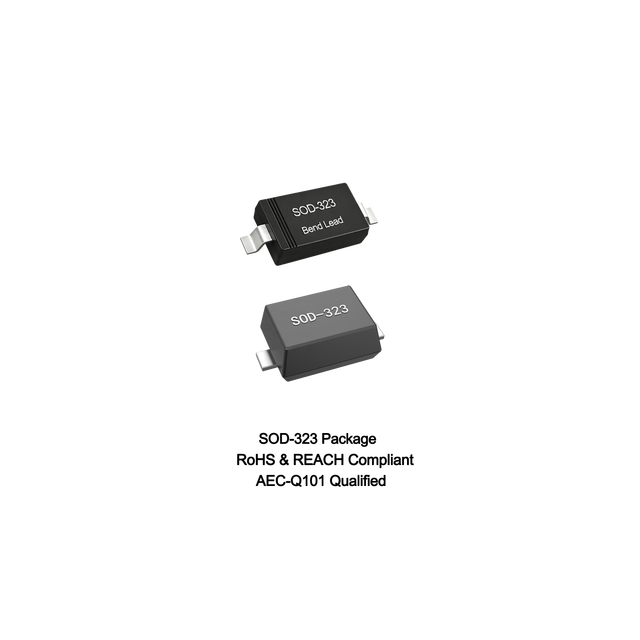MM3Z10 Zener Diode SOD-323 Surface Mount 0.3W 9.4-10.6V 5% Tolerance 0.9V Forward Voltage 100% Original & Traceable Lot Code