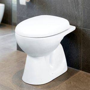 WC mural monobloc en céramique de qualité export, à chasse d'eau dissimulée, pour acheteurs en gros - Product Image 2