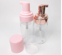 Flacon pompe en mousse ambre, blanc ou noir de 100 ml, 120 ml, 150 ml, 200 ml pour emballage de nettoyant visage