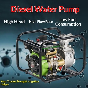 Pompa Self-Priming Bertekanan Tinggi Mesin Diesel/Bensin, Pompa Irigasi Kecil Rumah Tangga Pertanian Bertenaga Tinggi OEM - Product Image 5