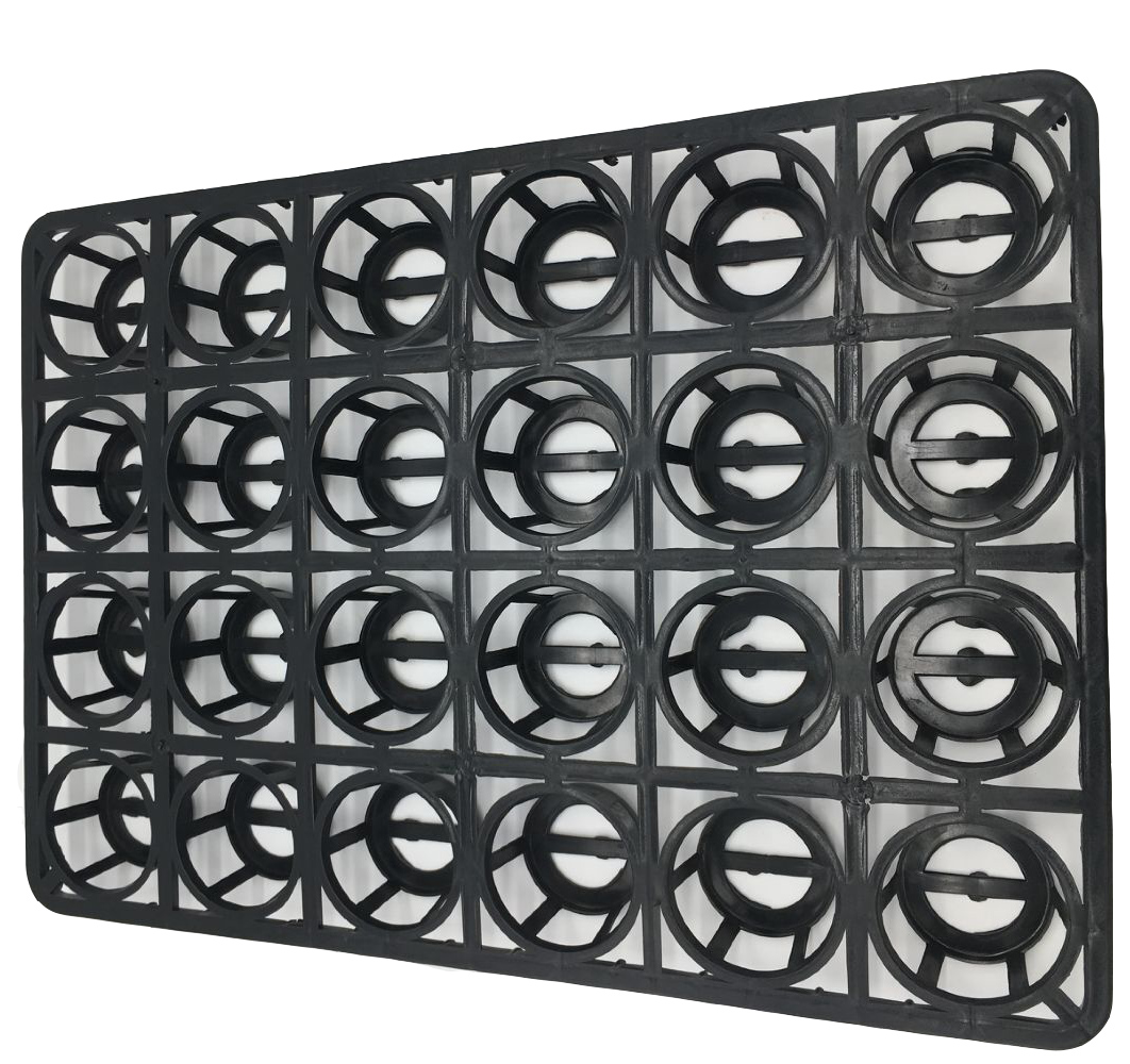 Simple Convenient Plastic Pot Tray Tear Resistant Glazed