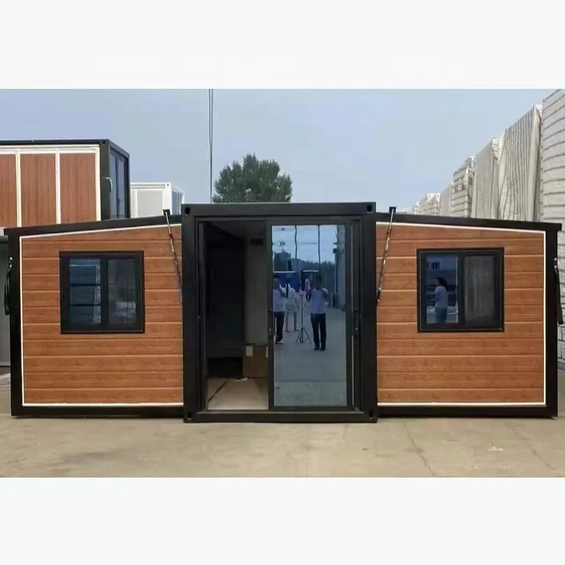 high quality 3 bedrooms 40ft Australia modular prefab expandable container house with full bathroom