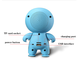 Loa Thông Minh Không Dây Stereo Di Động Ngoài Trời Mini Dễ Thương Máy Tính Âm Thanh Quà Tặng Tùy Chỉnh LOGO Đồ Chơi Loa - Product Image 4