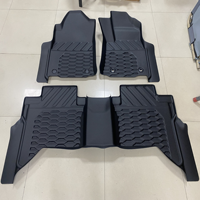 Tapis de sol robustes tout-terrain pour Wrangler, ensemble de tapis anti-rayures en TPE, 4 portes, imperméables pour Hilux Travo 2026