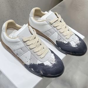 Zapatos Clásicos Retro de Diseño Exclusivo con Estampado de Grafiti, Zapatos Casuales de Piel Genuina para Parejas, Cómodos y con Suela de Goma - Product Image 1