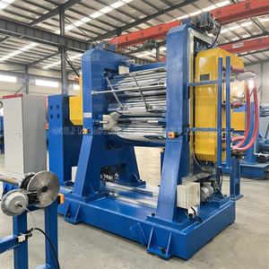 آلة تسوية عالية الدقة من كينغدا أولي للأقمشة / المطاط / أفلام البي في سي / السيور الناقلة، آلة تسوية مطاطية ثلاثية الأسطوانات - Product Image 3