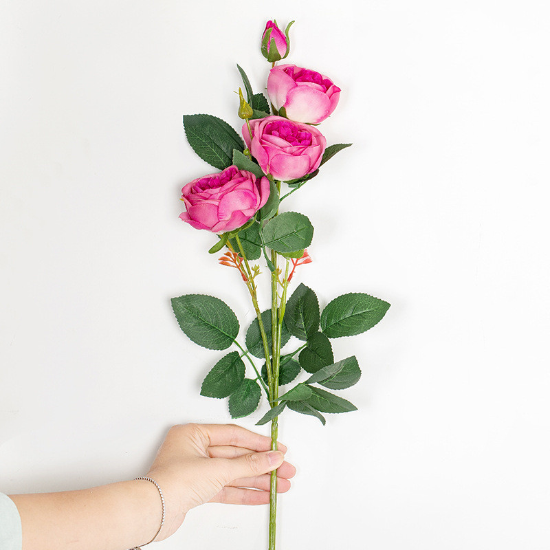 Silk roses:Rose Red