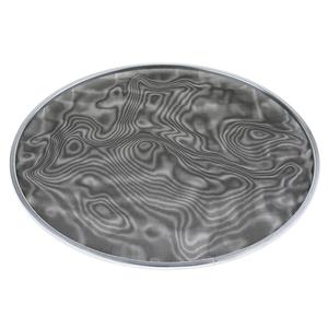 Testa nera per grancassa muta da 14 pollici da 1 pezzo a doppio strato con batteria elettrica Jazz da 22 pollici - Product Image 3