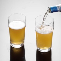 Verre à bière artisanal américain de luxe, à large ouverture, grande capacité, type Pearson, OEM/ODM.