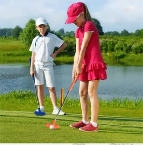 Populair Ontwerp Groothandel Draagbare Golf Rubber Zool Pp Pe Opvouwbare Chipping Mat Voor Volwassen Kinderen Praktijk