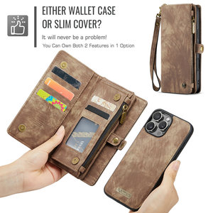 Coque Portefeuille Luxe Multi-Fonctions CaseMe pour iPhone 15 Pro Max et Autres Modèles (16, 15, 14, 13, 12 Pro Max) - Product Image 2