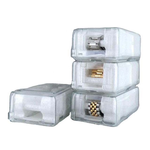 Luxury Custom Plastic Watch Box Transparent Famous Brand Transport Case Low MOQ with Wholesale Price