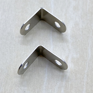 Conector de Esquina Fijo Antivuelco para Gabinetes Pequeños de Acero, Conectores Modernos para Carpinteros, Conectores para Muebles en Varios Tamaños - Product Image 6