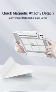 Étui pour <span class=keywords><strong>iPad</strong></span> <span class=keywords><strong>Pro</strong></span> avec coque intelligente détachable magnétique avec porte-stylet, antichoc, origami, pour <span class=keywords><strong>iPad</strong></span> Air 10.9, pour <span class=keywords><strong>iPad</strong></span> <span class=keywords><strong>Pro</strong></span> <span class=keywords><strong>11</strong></span> - Product Image 5