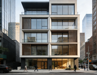Edificios de Apartamentos de Diseño Moderno de 5/4/3/2 Pisos, Estructura de Acero Prefabricado, Hoteles, Salones, Garajes, Centros Comerciales, Tiendas, Oficinas