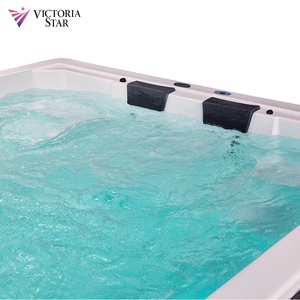 Ngoài trời lớn trên mặt đất Acrylic Spa bơi hồ bơi với thang - Product Image 3