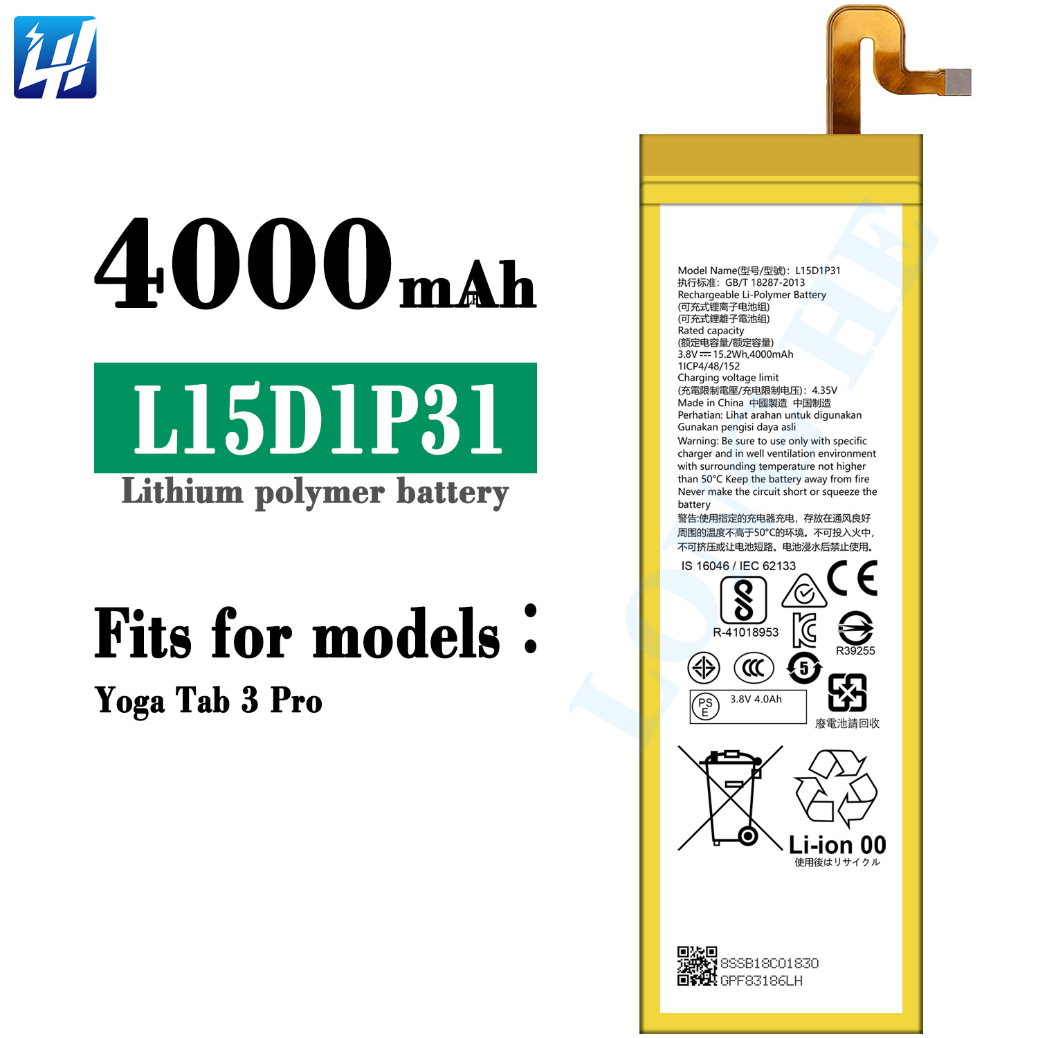 for Lenovo Yoga Tab 3 Pro