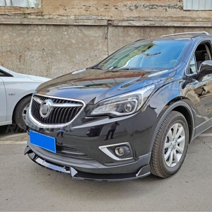 <b>Car</b> Front Bumper Lip <b>Diffuser</b> Spoiler Glossy Black Modification Part for Buick Envision 2017-2019 Bumper Protector Exterior Part - Product Image 5