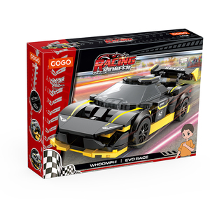Trẻ em giáo dục đua xe mô hình gạch khối xây dựng bộ xe thể thao khối đồ chơi - Product Image 6