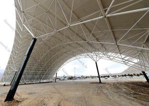 مبنى هيكل فولاذي، محطة هيكل فضائي فولاذي، منصات محطات الرسوم، منصة سطحية، مدرسة، ملعب، مطار، هيكل فولاذي - Product Image 2