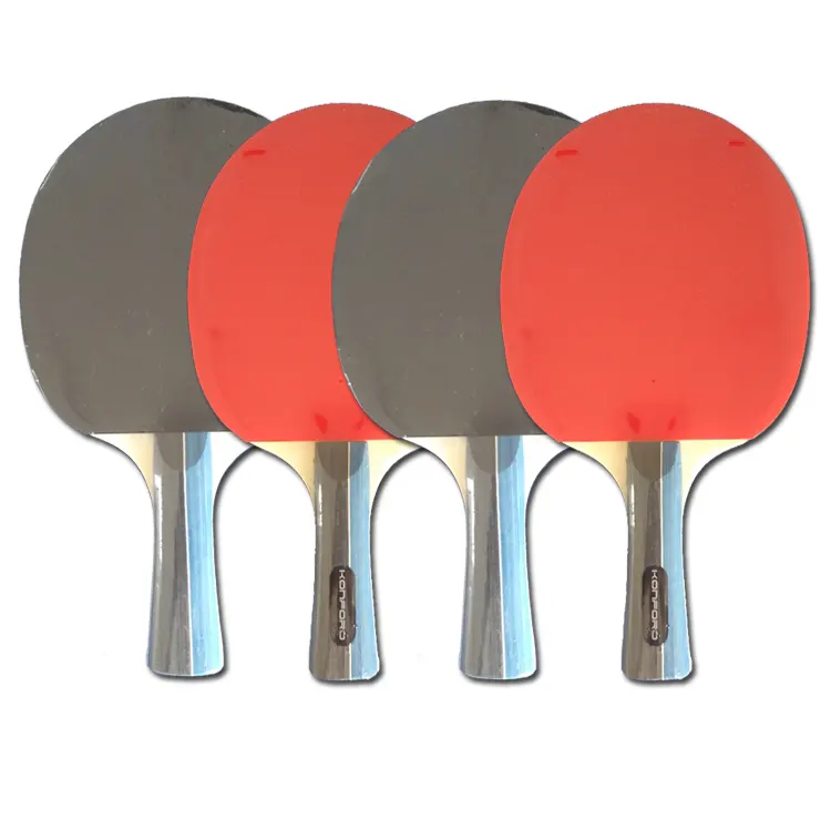 Personalizzato 1 2 Stelle Ping-Pong Paddle Penhold maniglia del manicotto di gomma di alta qualità tt pipistrello Commercio All'ingrosso di Un Due Stelle bat Racchetta Da Ping Pong