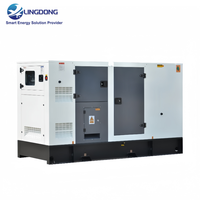 Générateur diesel de haute qualité 50 kW sur remorque, 62,5 kVA, avec panneau de commande et moteur Shangchai 4ZT4.1-G21 pour alimentation de secours en magasin
