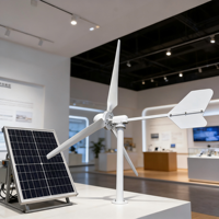 Générateur éolien horizontal à magnéto-levitation permanente 5000W 48V 96V 110V 220V à faible vitesse pour projets domestiques et utilisation agricole