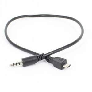 40cm Micro <span class=keywords><strong>USB</strong></span> 2.0 a 3.5mm <span class=keywords><strong>AUX</strong></span> Car Jack cavo Audio <span class=keywords><strong>USB</strong></span> cavo per telefono cellulare cavo dati per Xiaomi per telefono cellulare - Product Image 6
