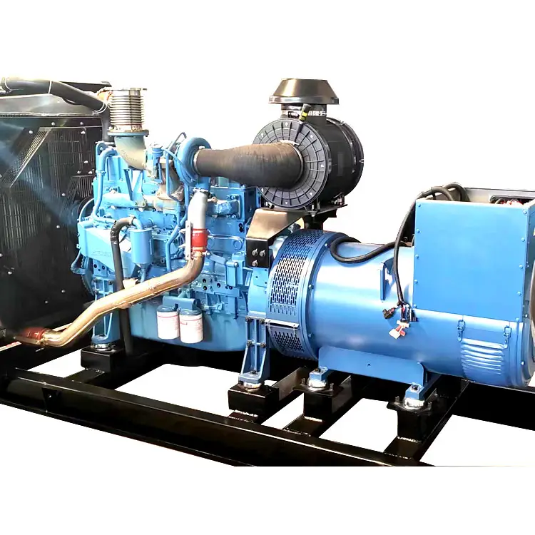 400kva Guangxi Yuchai Dieselgenerator 320kw Fabriek Grote Nood Back-Up Stroomapparatuur Zelfstartcontrolesysteem