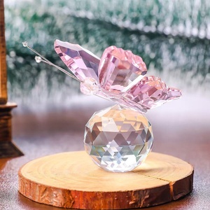 Ornements Papillon Boule de Cristal Décoration Maison <span class=keywords><strong>Cadeaux</strong></span> Créatifs Petite Décoration de Bureau <span class=keywords><strong>pour</strong></span> Anniversaire Petite Amie Meilleure Amie - Product Image 6