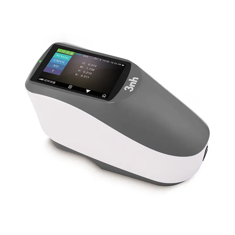 3nh YD5010 Spectrodensitometer CMYK Color Difference Spectrophotometer With Low Power Consumption