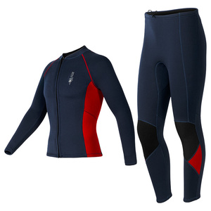<span class=keywords><strong>Chaqueta</strong></span> y pantalones de <span class=keywords><strong>neopreno</strong></span> SCR para hombre y <span class=keywords><strong>mujer</strong></span>, conjunto de traje de buceo para surf, esnórquel, pesca submarina W998 - Product Image 5